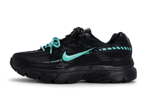 Nike Initiator Slip Resistant Abrasion Resistant Low top Running Shoes Men’s Black Blue