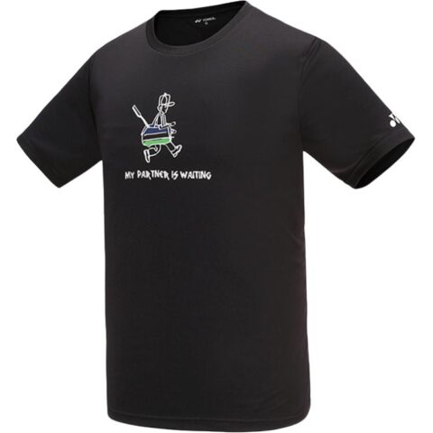 YONEX Badminton Jersey Unisex Black