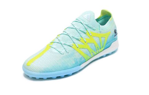 KELME Lightning 3.0 TF Turf Slip Resistant Abrasion Resistant Soccer Shoes Men’s Light Aqua Green