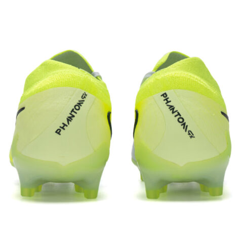 Nike Phantom GX 2 Elite AG Artificial Ground Artificial Turf Soccer Shoes Men’s Gray Yellow
