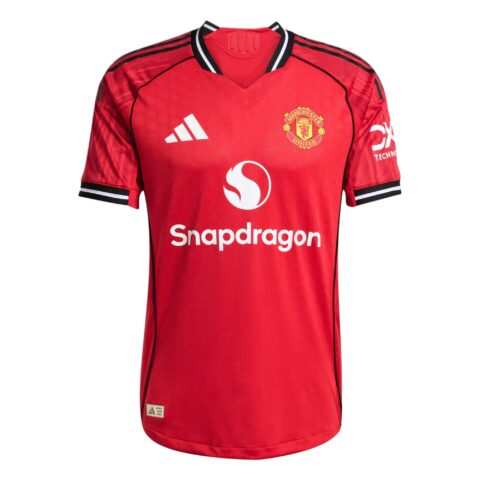 Adidas Free Shipping With AdiClub Manchester United 25/26 Home Authentic Jersey