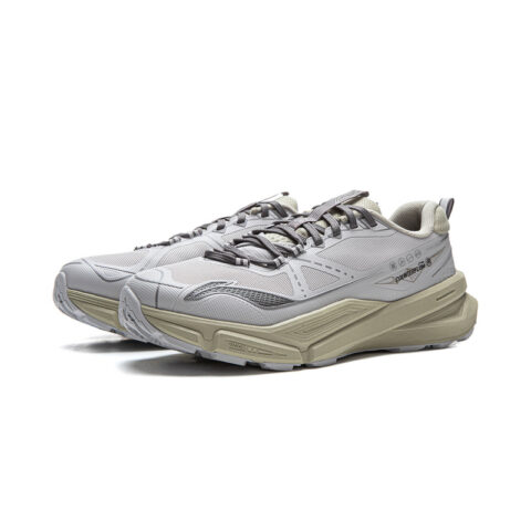 Li Ning Outdoor CF Tracing Cushioning Balance Rebound Low top Hiking Shoes Unisex Moon Gray
