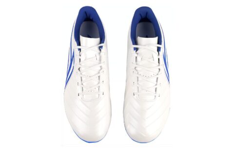 LiNing MG Rubber Short Studs Artificial Ground Cushioning Anti-Slip And Wear-Resistant Soccer Shoes Men’s White Blue