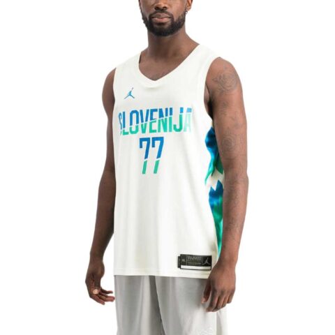 Jordan Soccer Jerseys Men’s White Moderate Straight Fit