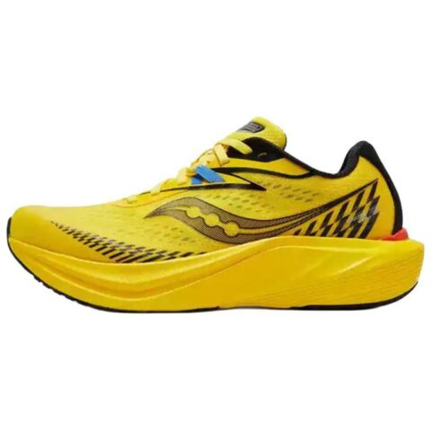 Saucony Slay Full Speed 2 Abrasion Resistant Breathable Rebound Low top Running Shoes Unisex Yellow