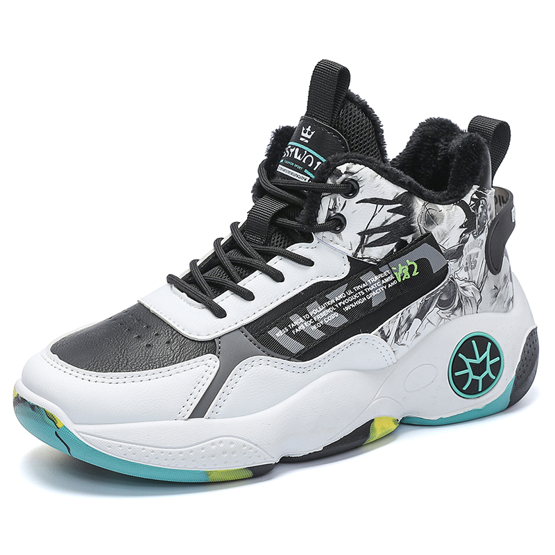 TONYBEAR Abrasion Resistant Abrasion Resistant Mid top Basketball Shoes Men’s