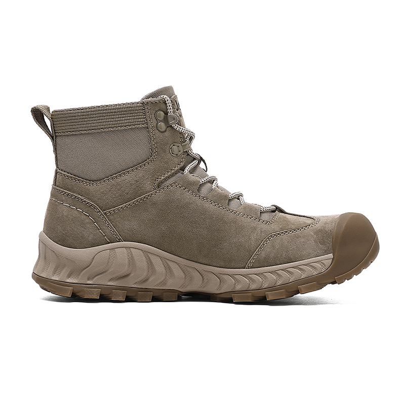 Jeep Leather, Textile High top Outdoor Boots Men’s Sand