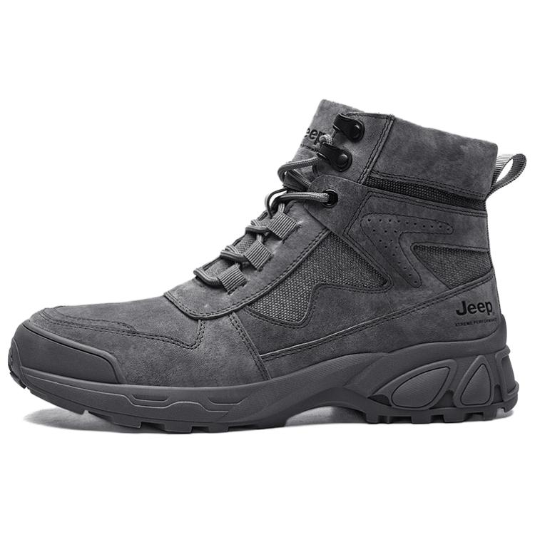 Jeep High top Mountaineering Shoes Men’s Gray