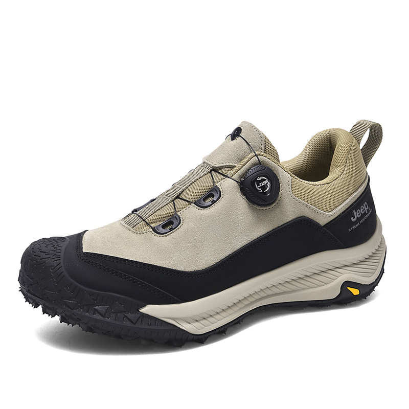 Jeep Mountaineering & Hiking Shoes Men’s Low Top Black/Sand