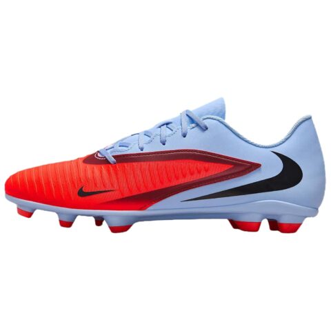 Nike Phantom 6 Soft And Comfortable Soccer Shoes Unisex Blue Red