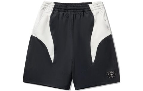 Li Ning Sports Shorts Men’s Black Ecru