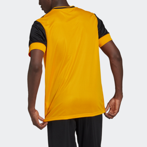 Adidas Soccer Jerseys Men’s Black Yellow Moderate