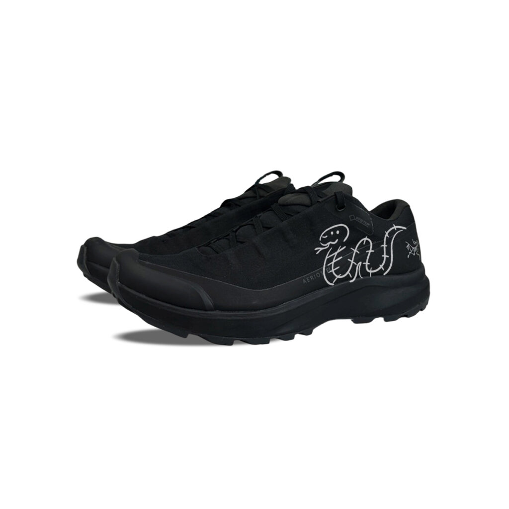 Arc’teryx Aerios FL Low top Casual Trail Running Training City Commuting Running Shoes Men’s Black White
