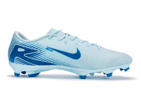 Nike Mercurial Vapor 16 Abrasion Resistant Soccer Shoes Unisex Blue Pink