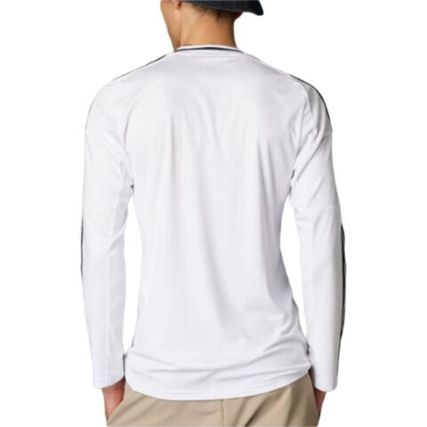 adidas Real Madrid 24/25 Long Sleeve Home Jersey White