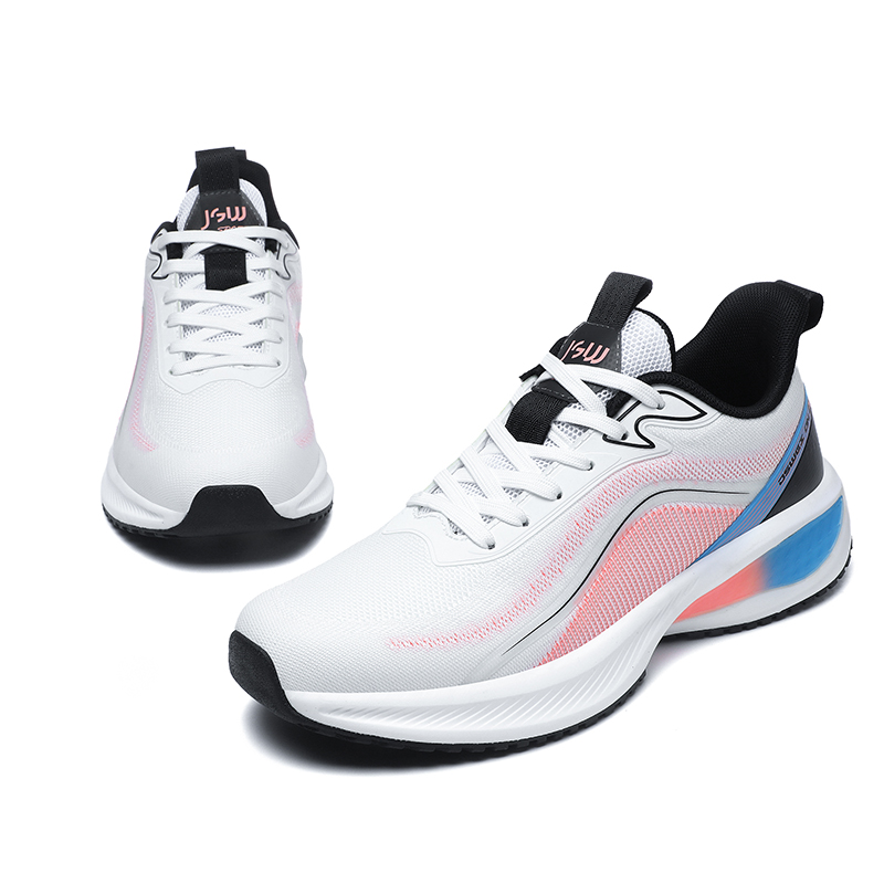 JSWEI Cushioning Slip Resistant Abrasion Resistant Low top Long Distance Running Shoes Men’s