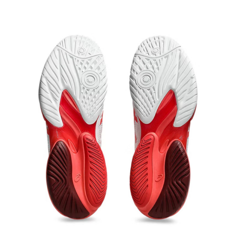 ASICS Court Ff 3 Novak White Electric Red