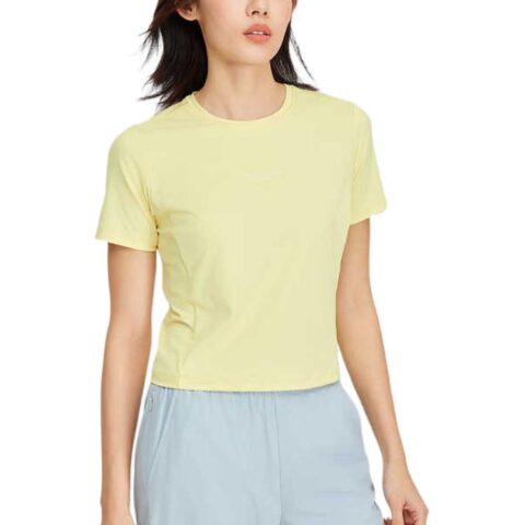 Skechers GODRI Quick Dry T Shirts Women’s Pink Yellow