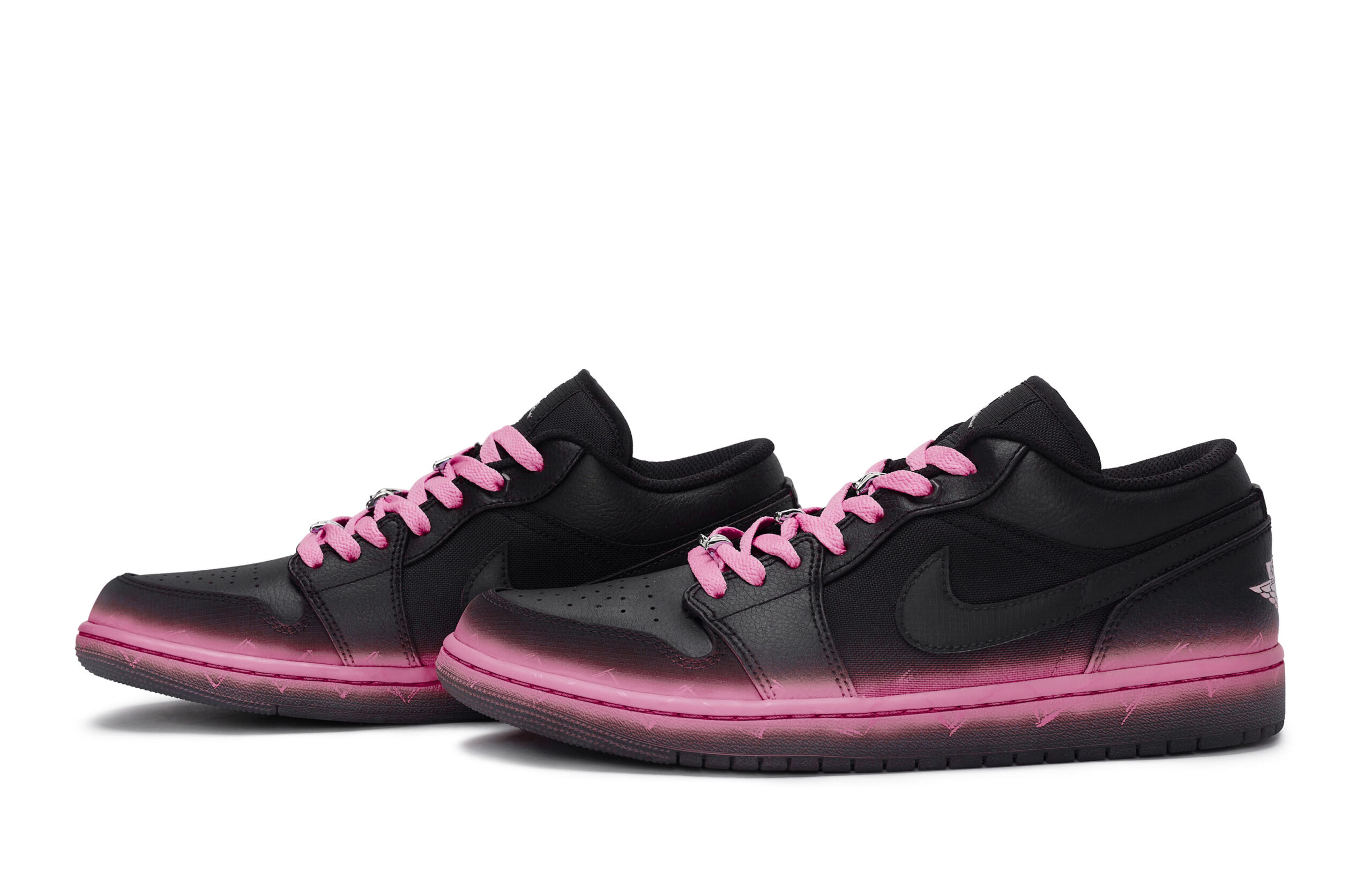 Jordan Air Jordan 1 Vintage Basketball Shoes Unisex Low Top Rose Red