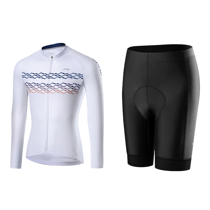Li Ning Cycling Suits Unisex Crew Neck Thin