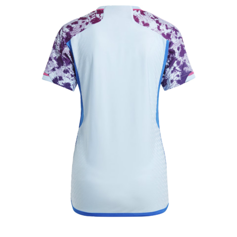 Adidas Spain Soccer Jersey Women’s Glow Blue