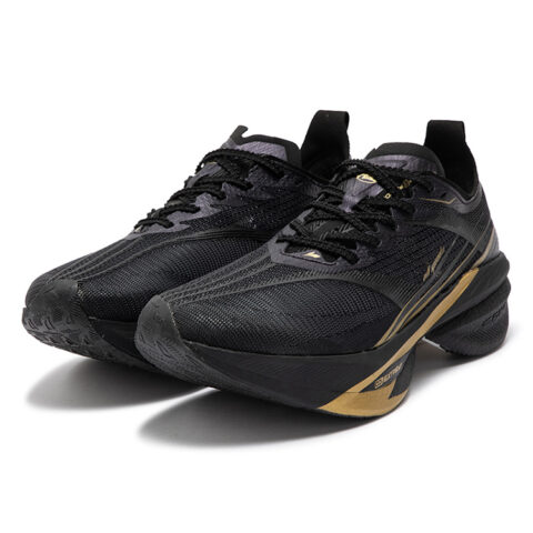 361° Feiyang 2.0 Low top Marathon Training Race Running Shoes Unisex Obsidian Black