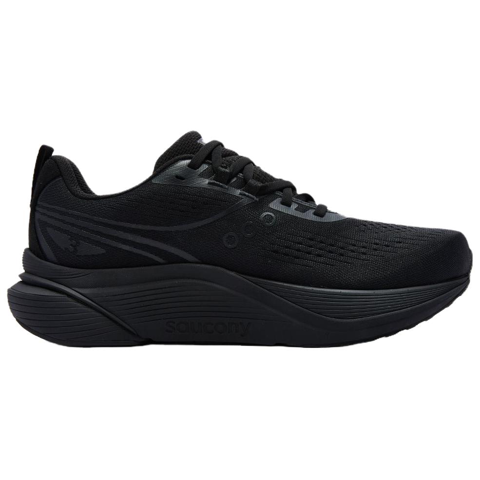 Saucony Tempus TanTu 3 Waterproof Support Lightweight Rebound Running Shoes Unisex Black