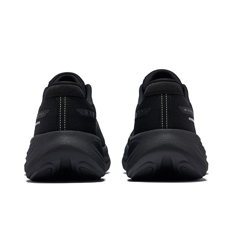 Erke Breathable Rebound Breathable And Resilient Low top Running Shoes Men’s Jet Black