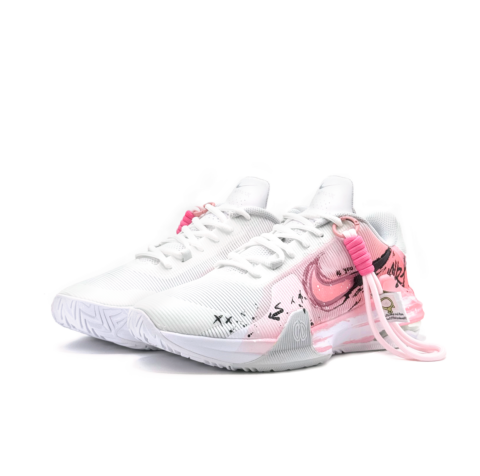 Nike Air Max Impact 4 Pink Cherry Blossom Swift Fashion Trend Mesh Mid top Basketball Shoes Unisex