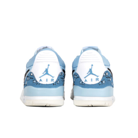 Jordan Legacy 312 Slip Resistant Abrasion Resistant Low top Vintage Basketball Shoes Men’s Blue White
