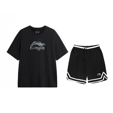 Li Ning Casual Sportswear Unisex Black