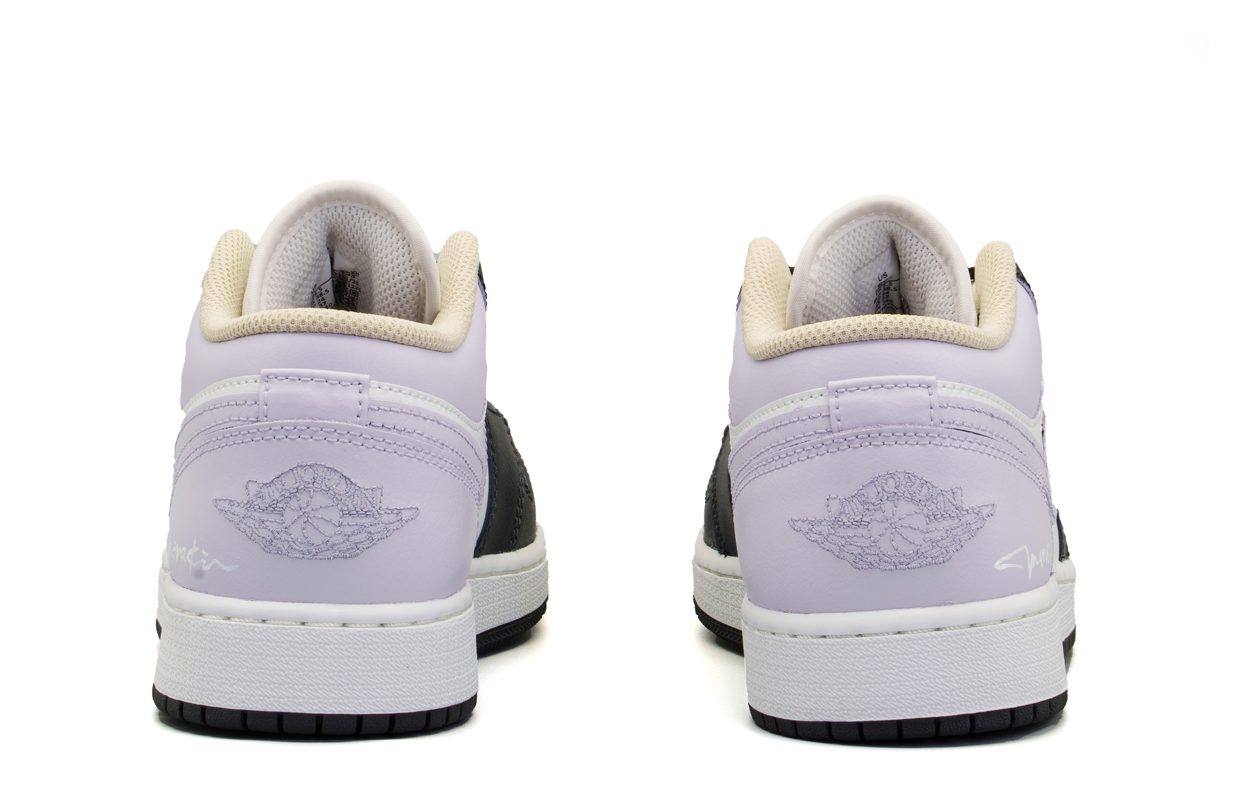 Jordan Air Jordan 1 Leather Cushioning Abrasion Resistant Cushioning, Wear Resistant Low top Vintage Basketball Shoes