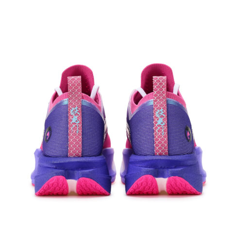 JINGYE Cushioning Breathable Lightweight Low top Marathon Running Shoes Unisex Purple Radiance