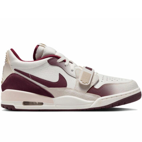 Jordan Legacy 312 Abrasion Resistant Low top Vintage Basketball Shoes Men’s White Red
