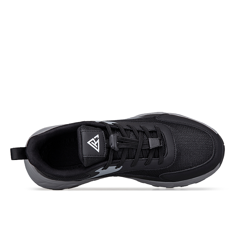 KANGLEJIAN Cushioning Slip Resistant Abrasion Resistant Low top Casual Shoes Men’s Black