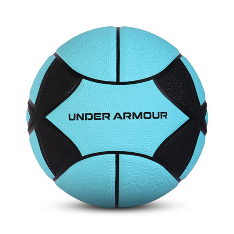 Under Armour Big Logo China Mainland Version Basketball Tiffany Blue/Black Size 7 Ball Street Training Competition