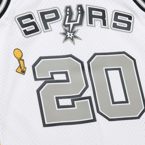 Mitchell Ness 2002 Hardwood Classics Retirement Manu Ginobili San Antonio Spurs «» swingman jersey