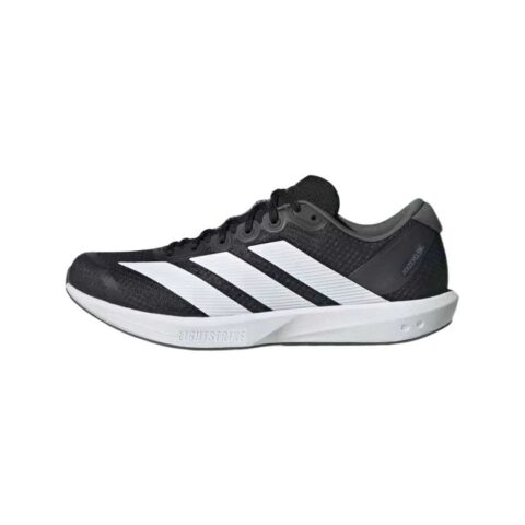 Adidas Adizero Polyurethane Resin PU Low top LightStrike Racing Running Shoes Unisex Black White