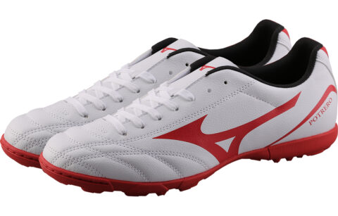 Mizuno TF Turf Non slip Lightweight Soccer Shoes Men’s White Red