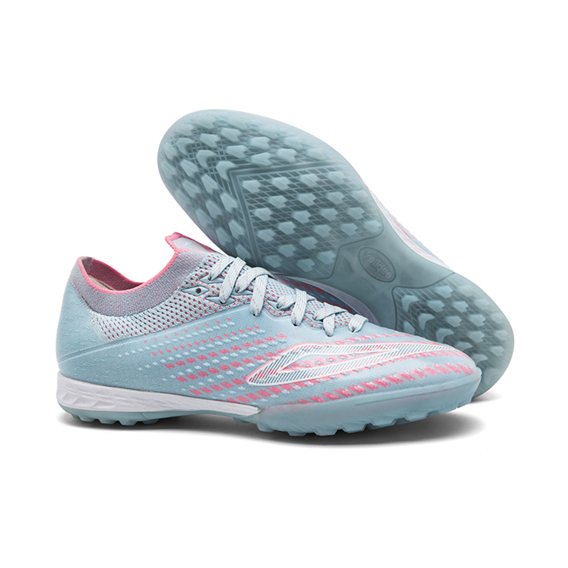 Keliqee Soccer Shoes Unisex Low Top Aqua