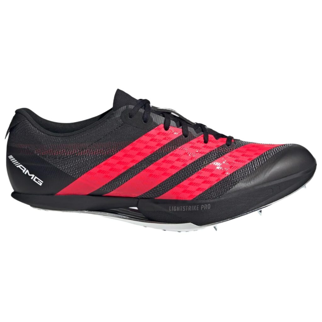 Adidas x AMG ADIZERO PRIME SP 4 Textile Running Shoes Unisex Black Red
