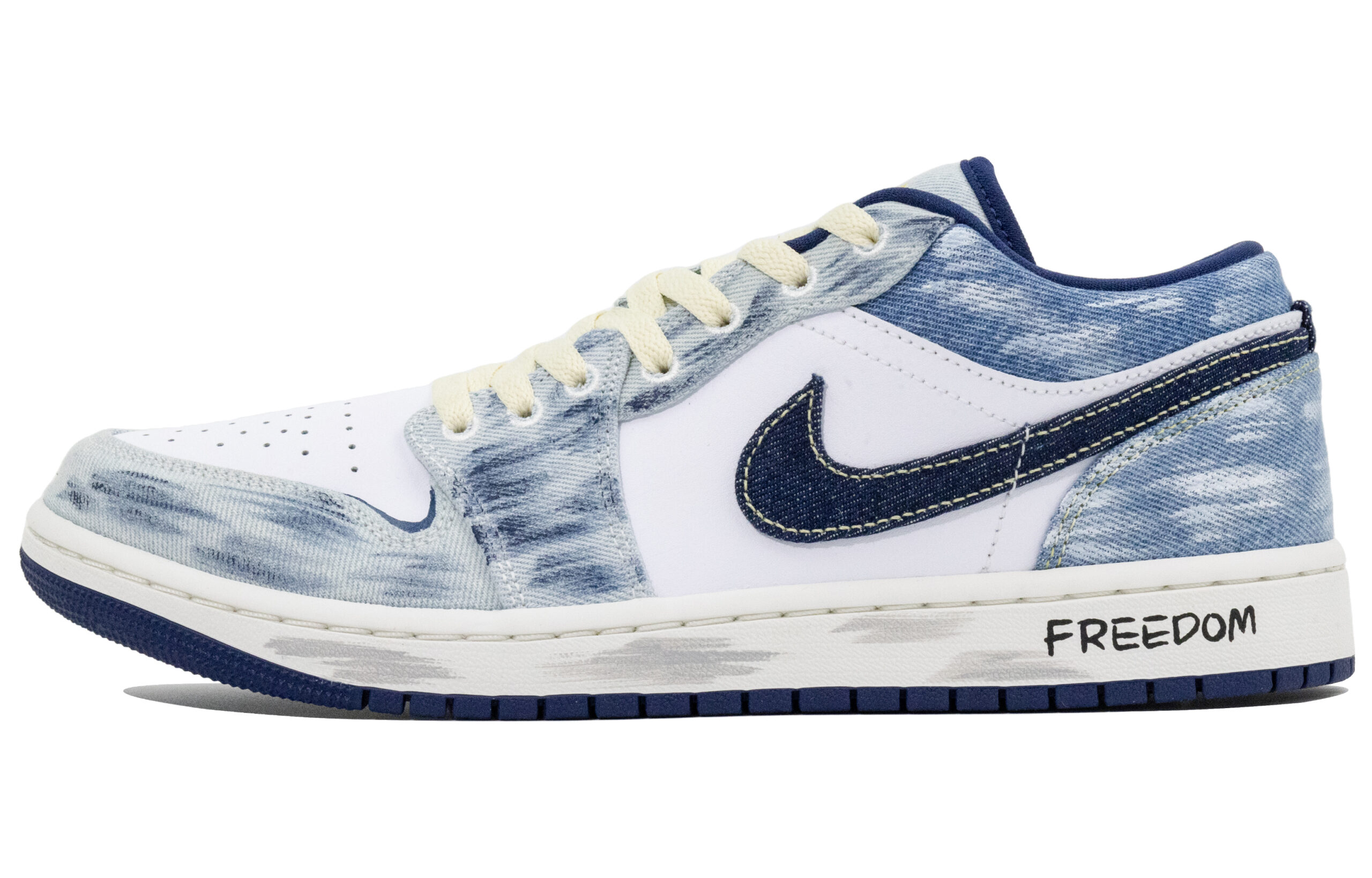 Jordan Air Jordan 1 Extreme Custom, Reborn Impression Abrasion Resistant Low top Vintage Basketball Shoes Men’s