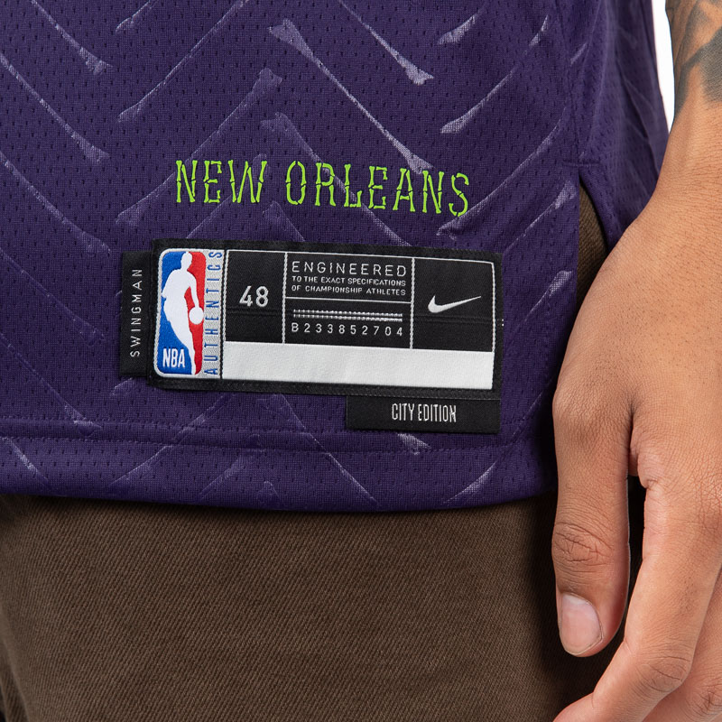 Nike Brandon Ingram New Orleans Pelicans 2024/25 City Edition Men’s Nike Dri-FIT Nba Swingman Jersey