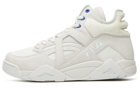 FILA FUSION Cage Low top Vintage Basketball Shoes Women’s Gray White