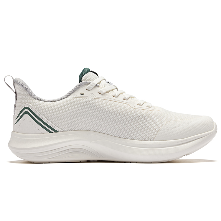 Erke Cushioning Breathable Low top Running Shoes Men’s Microcrystal White Pine Frost Green