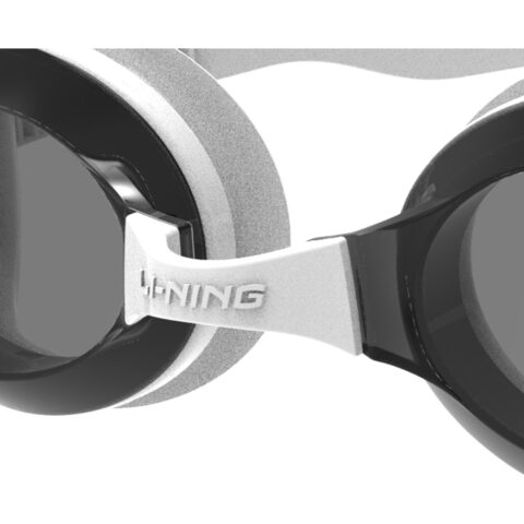 Li Ning Swim Collection Swim Goggles Polycarbonate, Silicone TPU Unisex Black White