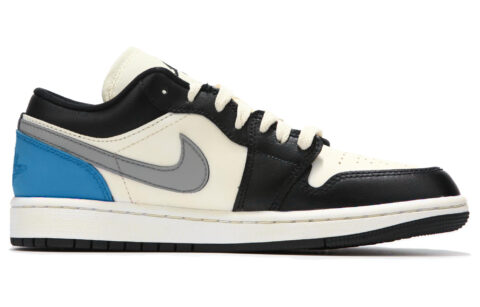 Jordan Air Jordan 1 Low top Vintage Basketball Shoes Women’s Black Blue
