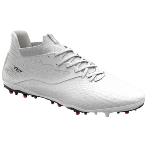 DECATHLON Viralto 3 MG Multi Ground Cushioning Abrasion Resistant Cushioning, Wear Resistant Soccer Shoes Men’s White
