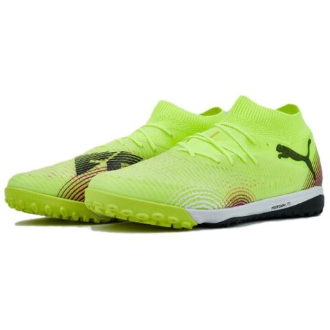 PUMA FUTURE 8 Soccer Shoes Unisex Yellow Black