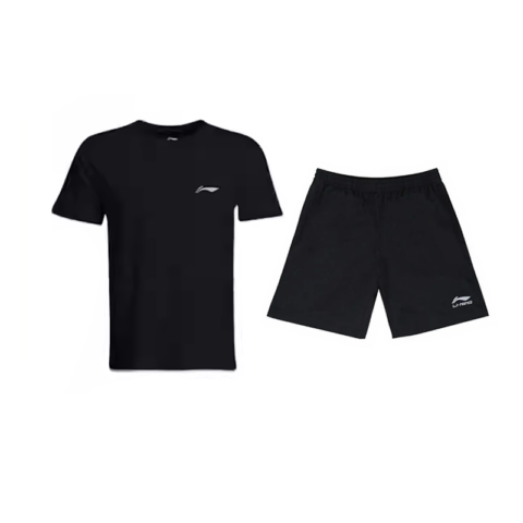 Li Ning Casual Sportswear Unisex Black+Black